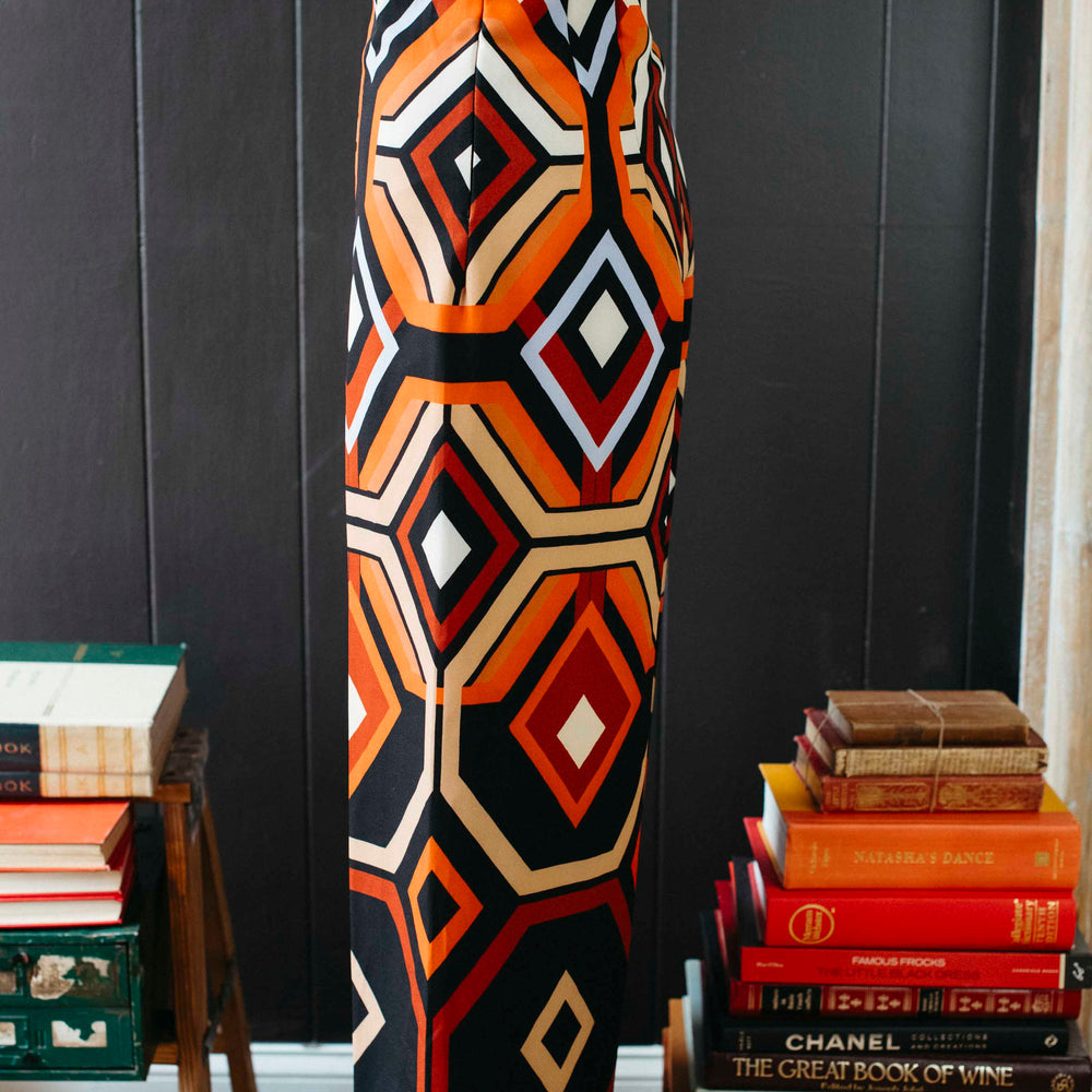 Pre-loved Geo Palazzo Pant - Size XS
