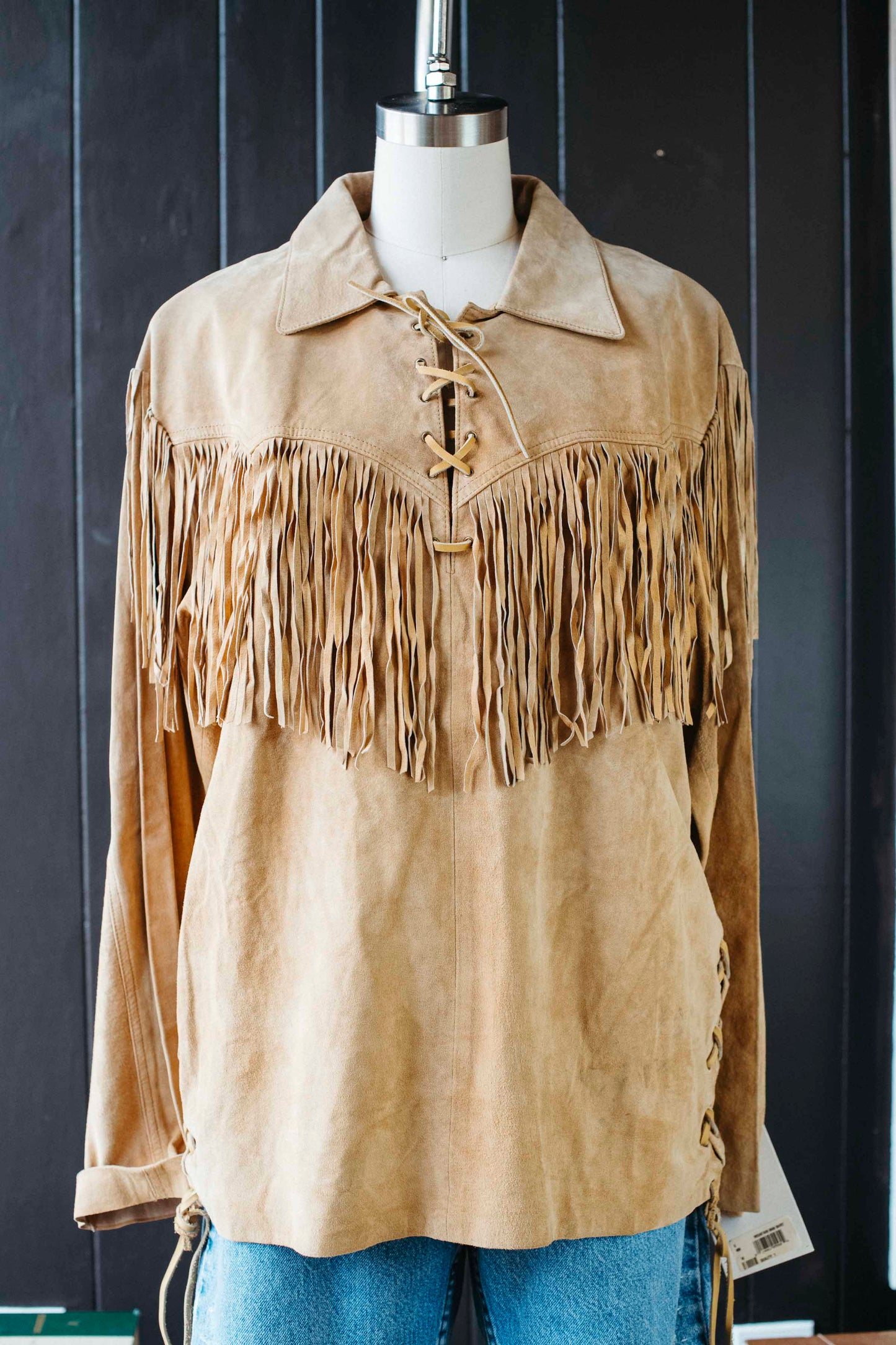 Vintage Scully Leather Cowboy Shirt - Size M