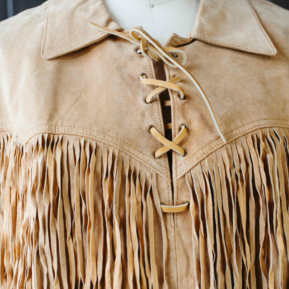 Vintage Scully Leather Cowboy Shirt - Size M