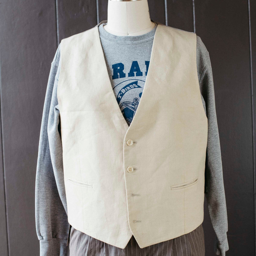 
                      
                        Pre-loved Cream Menswear Vest - Size M
                      
                    