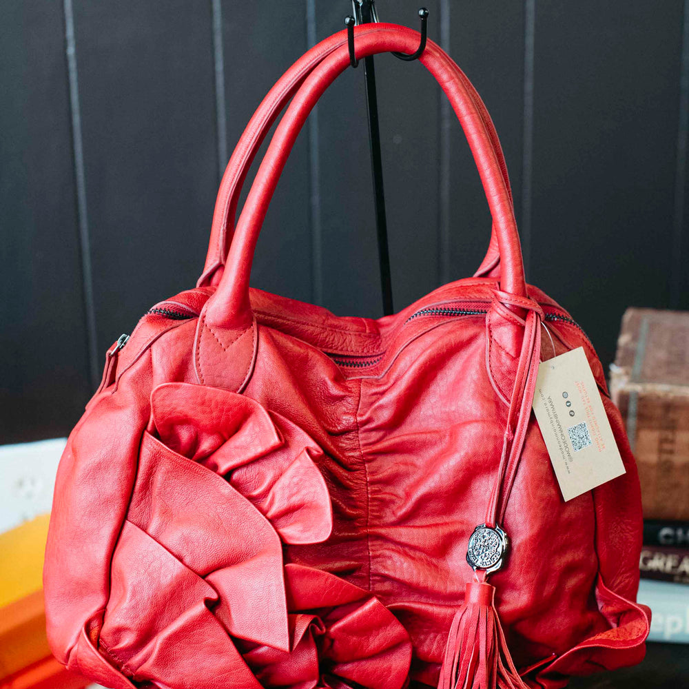 Pre-loved Vince Camuto Red Leather Bag