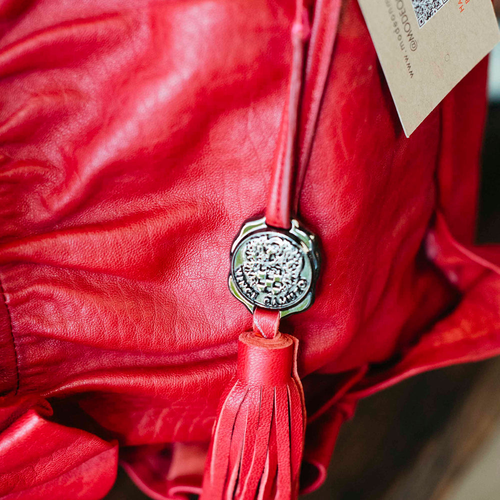
                      
                        Pre-loved Vince Camuto Red Leather Bag
                      
                    