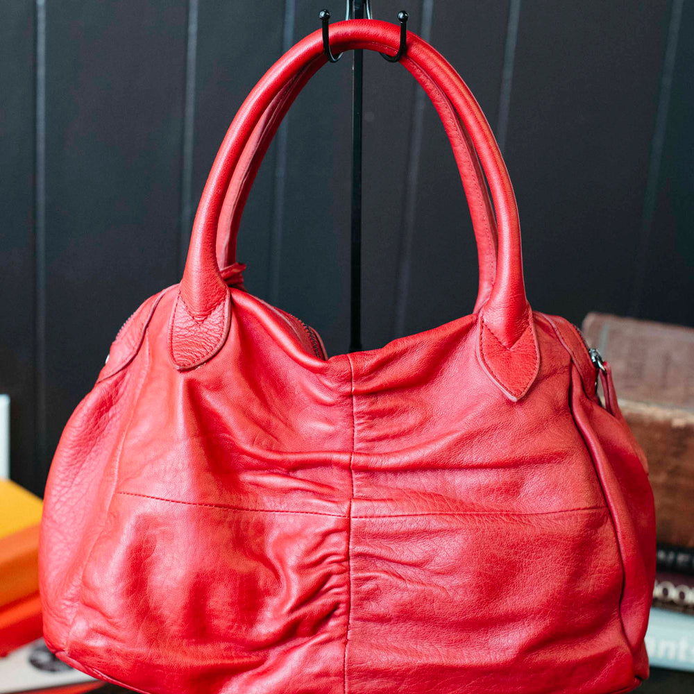Pre-loved Vince Camuto Red Leather Bag