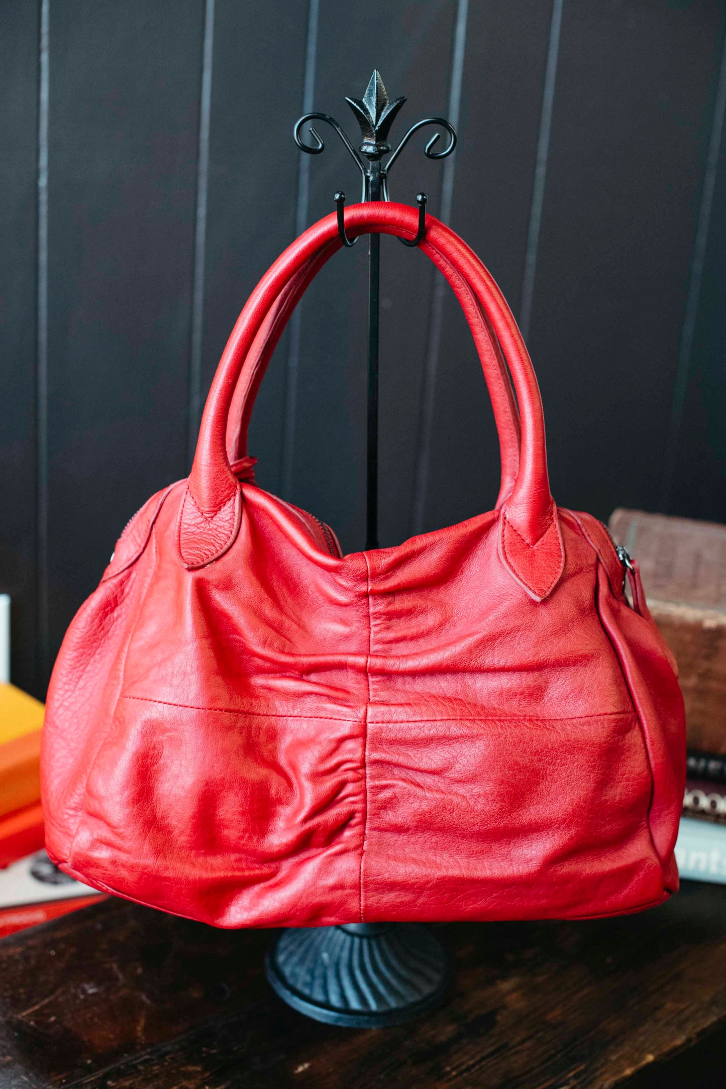 Pre-loved Vince Camuto Red Leather Bag