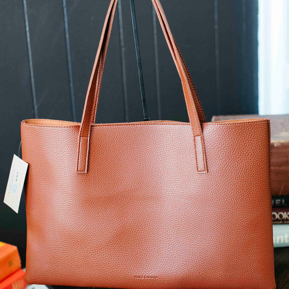 
                      
                        Pre-loved Vegan Leather Tote
                      
                    