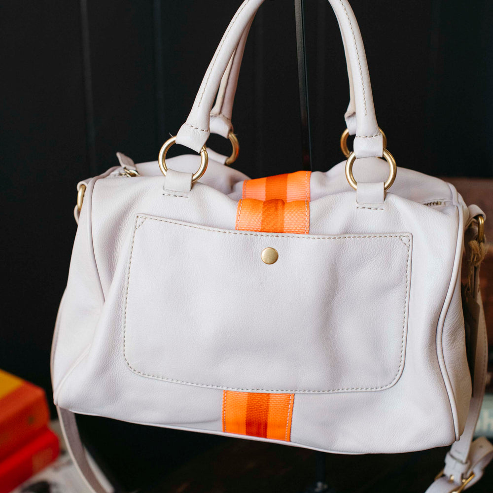
                      
                        Pre-loved J. Crew Pink Bowler Handbag
                      
                    