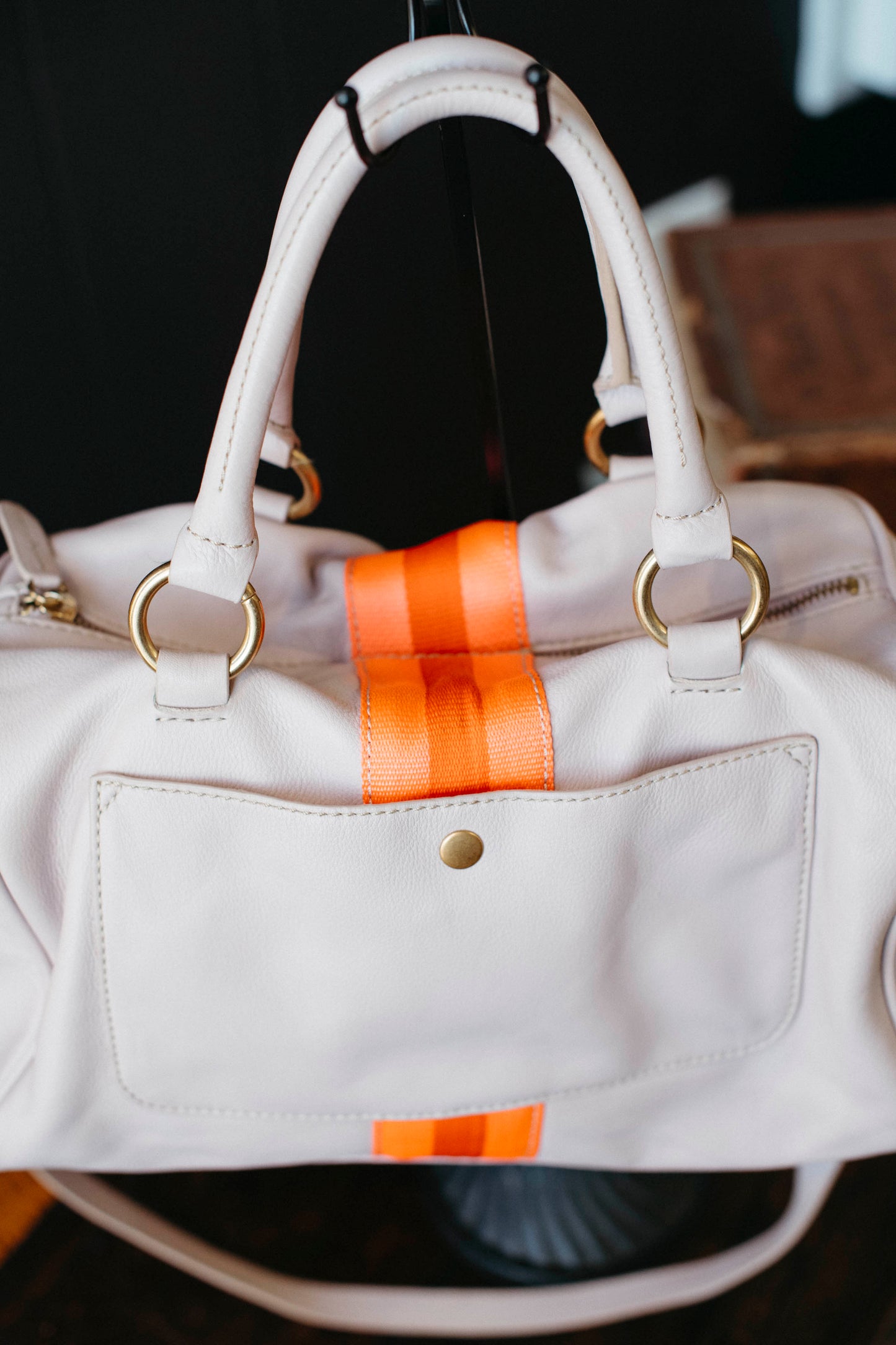 Pre-loved J. Crew Pink Bowler Handbag