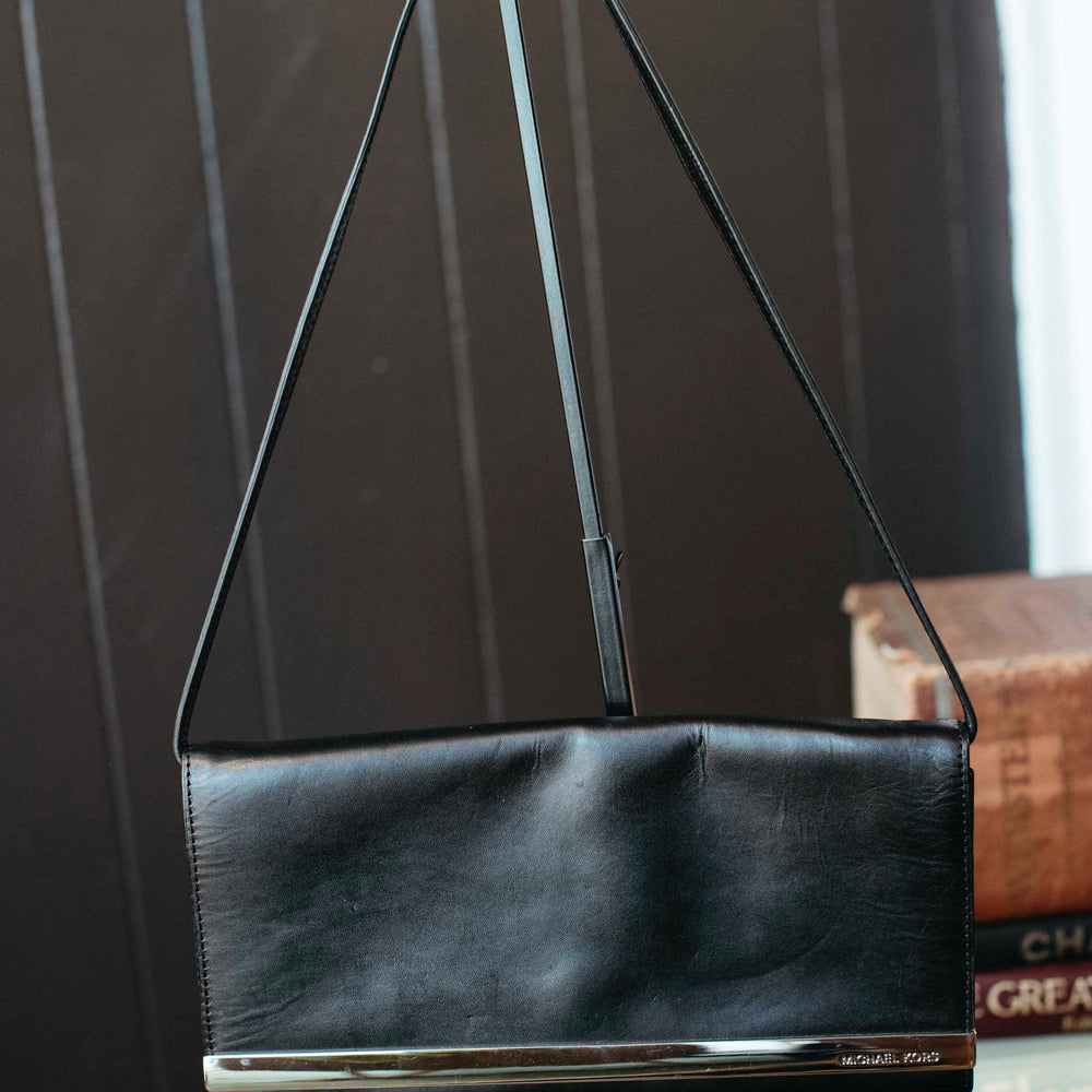 Vintage Michael Kors Black Shoulder Bag