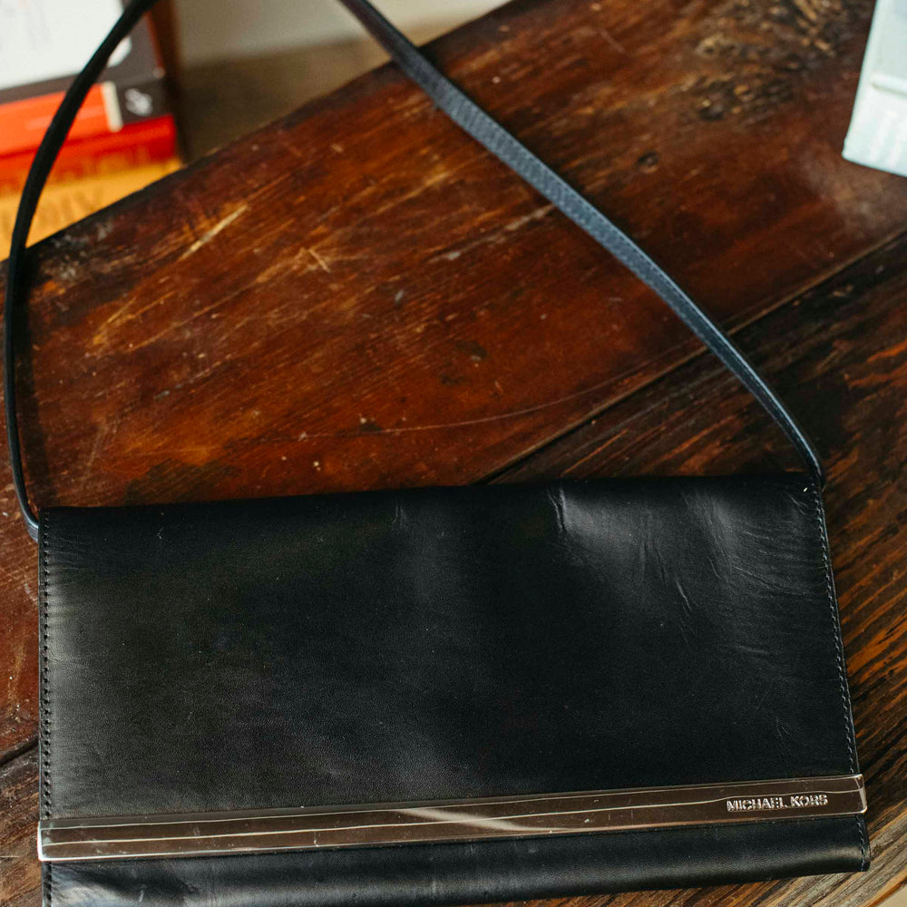 Vintage Michael Kors Black Shoulder Bag