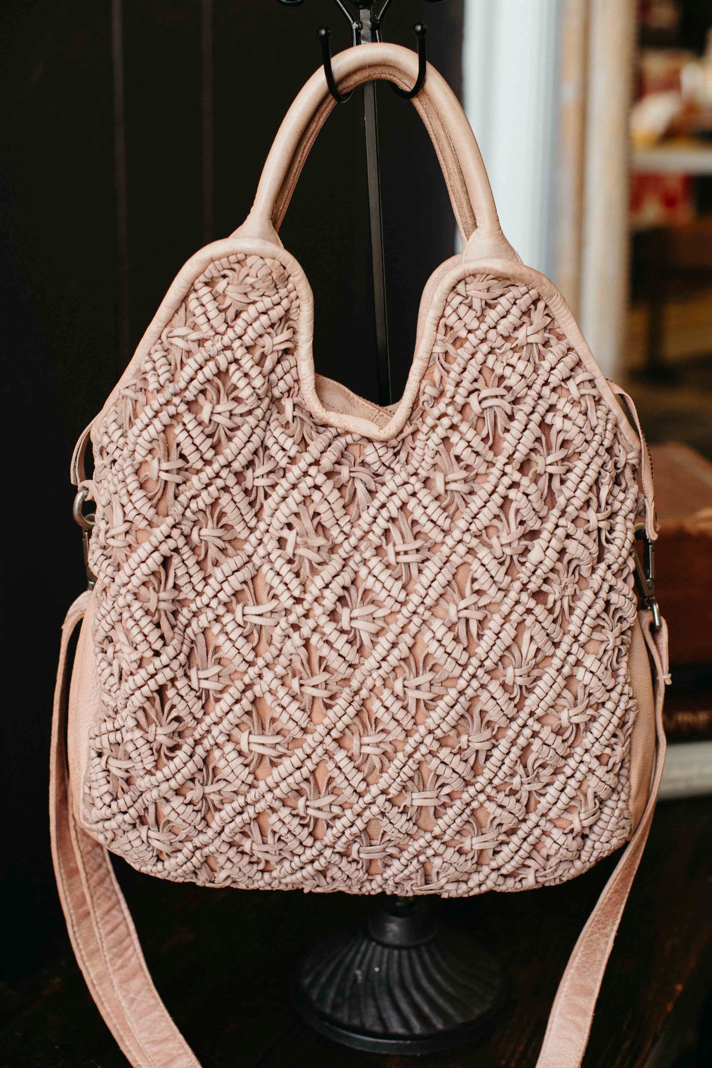 Lira Leather Tote Bag