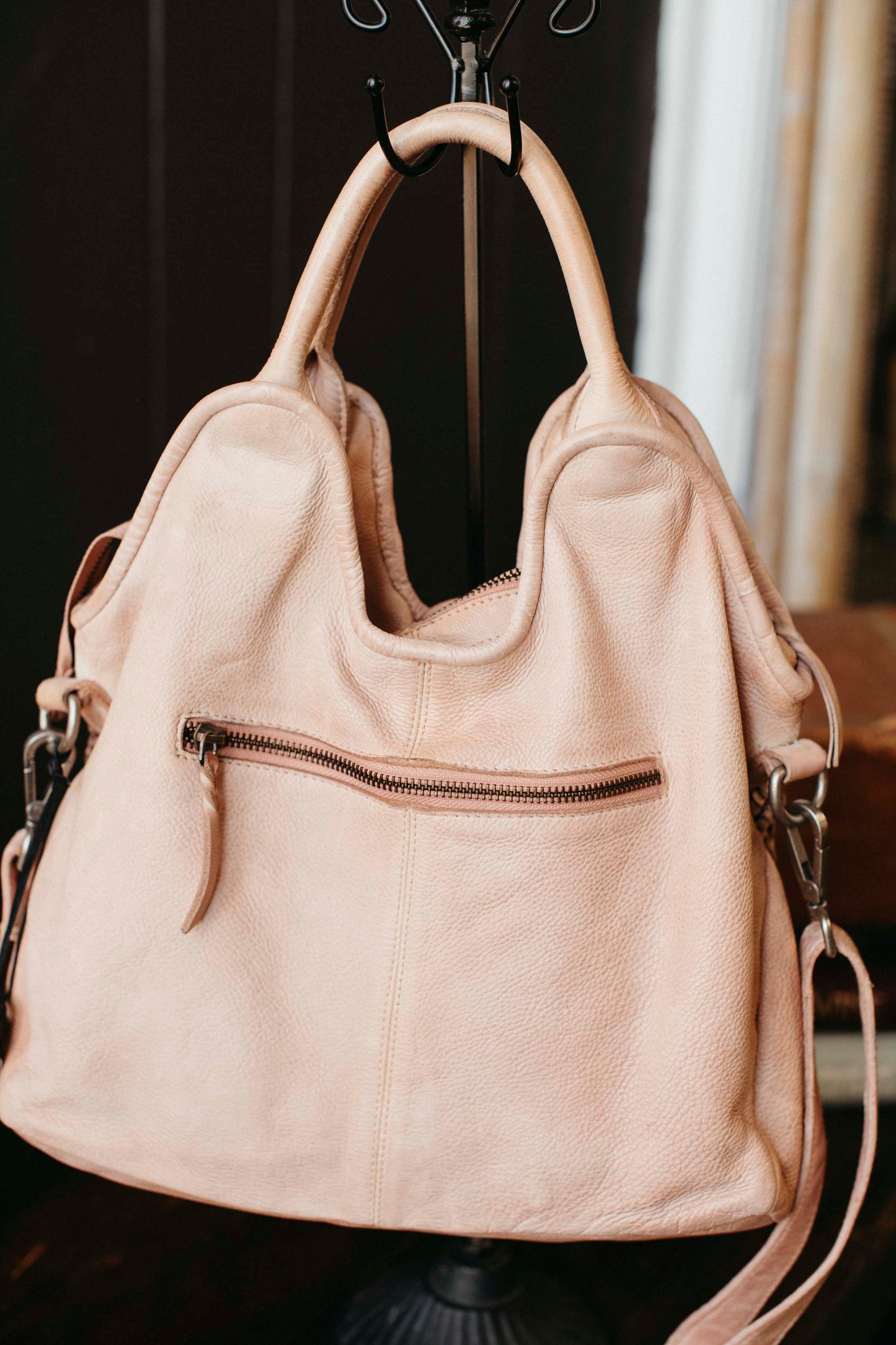Lira Leather Tote Bag