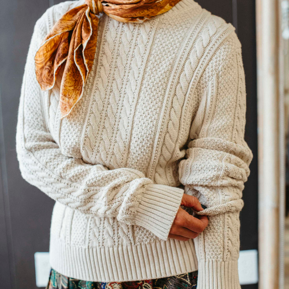 Pre-loved Braided Sweater - Size M