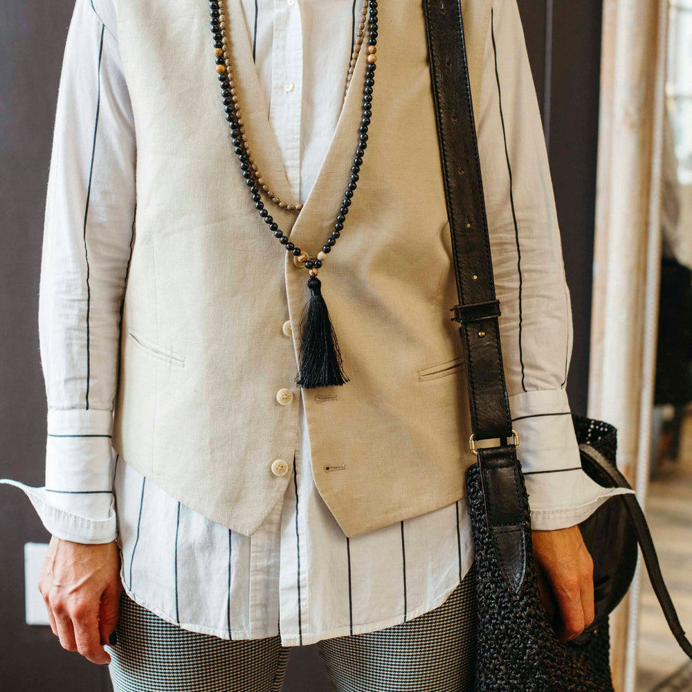 
                      
                        Pre-loved Cream Menswear Vest - Size M
                      
                    