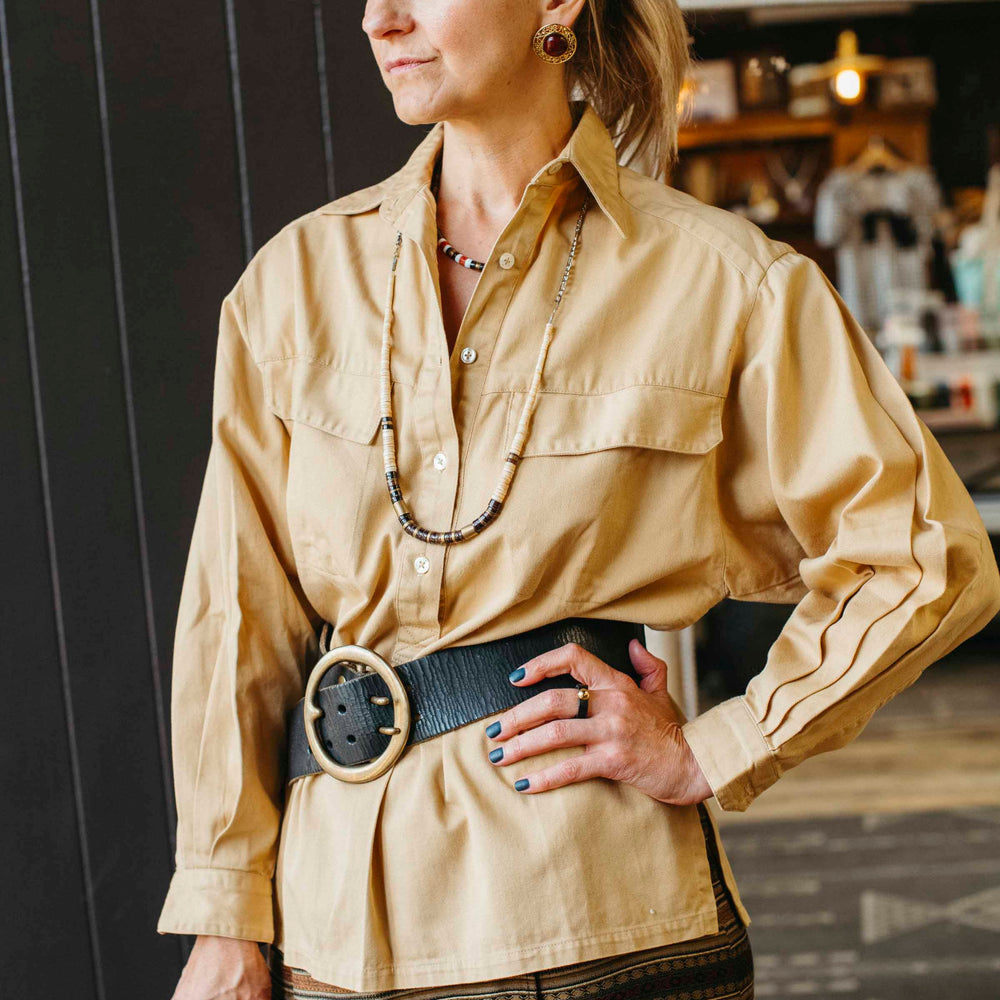 Vintage Unisex Work Shirt - Size S