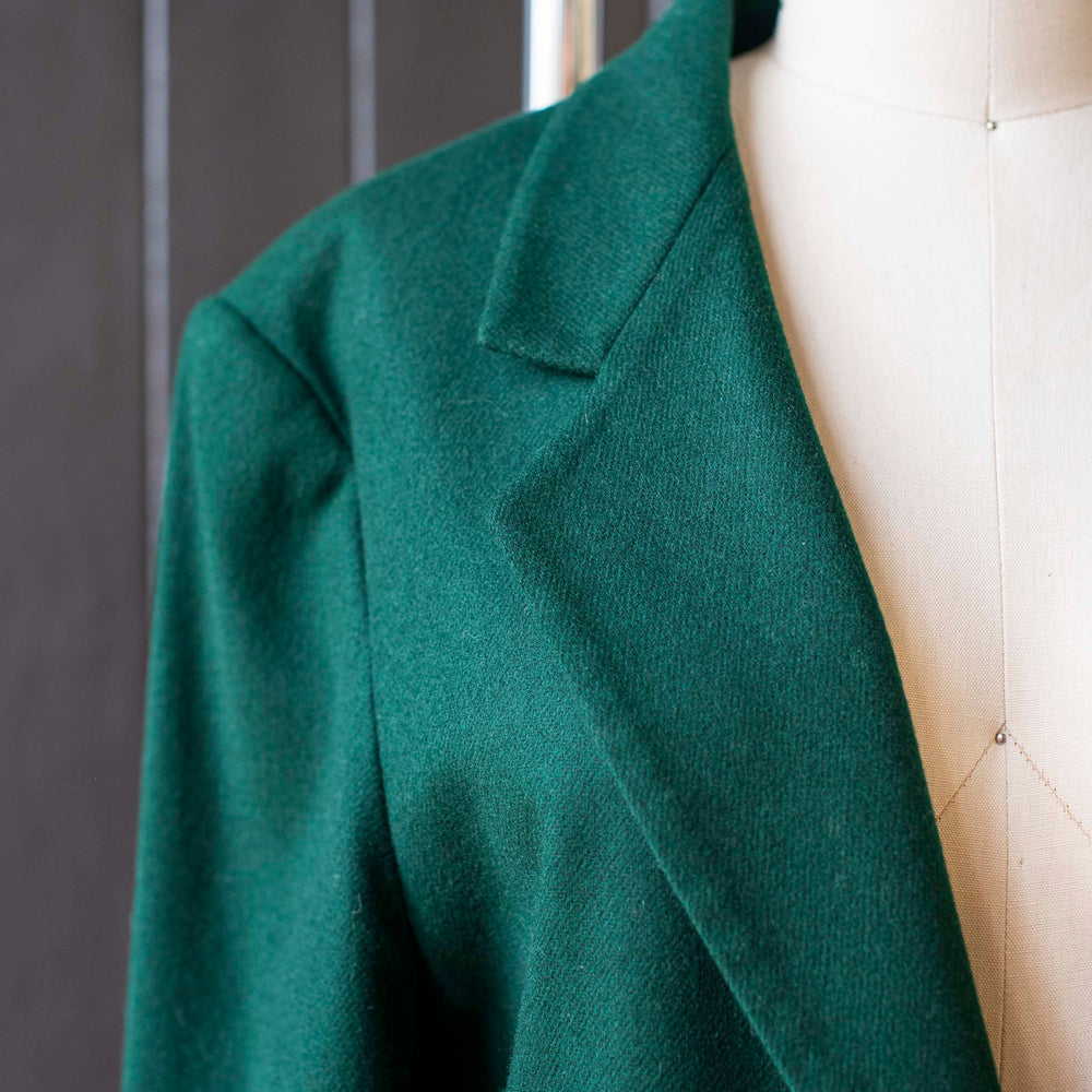 
                      
                        Vintage Jewel Green Single Button Blazer - Size L
                      
                    
