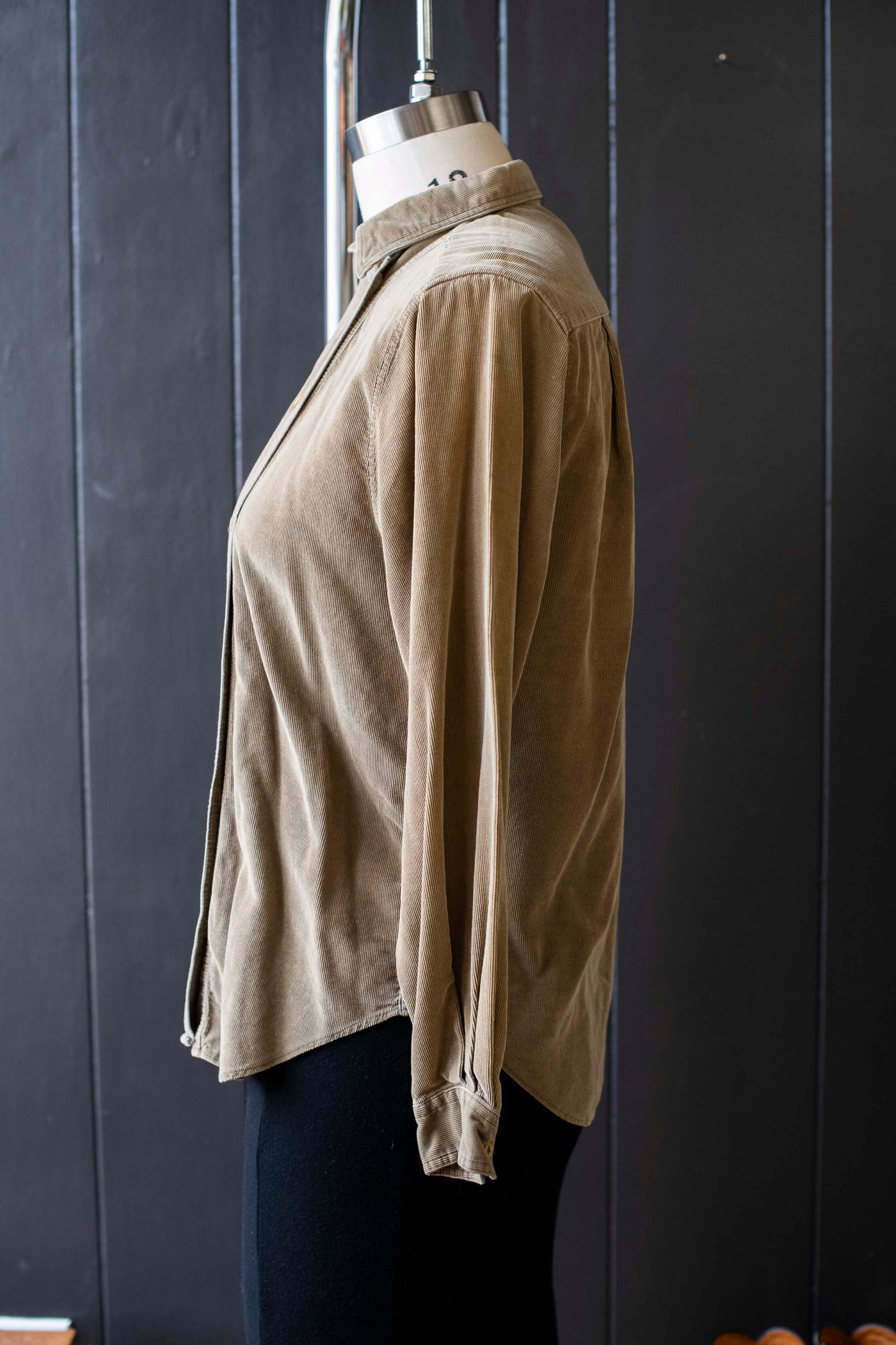 Vintage Olive Green Shirt - Size L