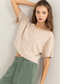 Chrissy Cropped Tee