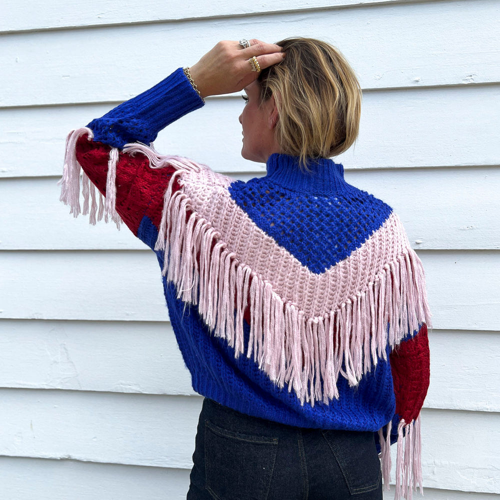 
                      
                        Petra Fringe Sweater
                      
                    