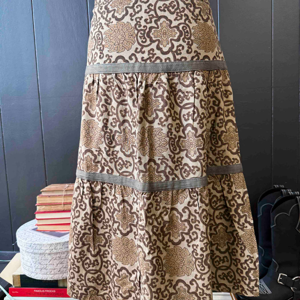 
                      
                        Pre-loved Taupe Tiered Skirt - Size M
                      
                    