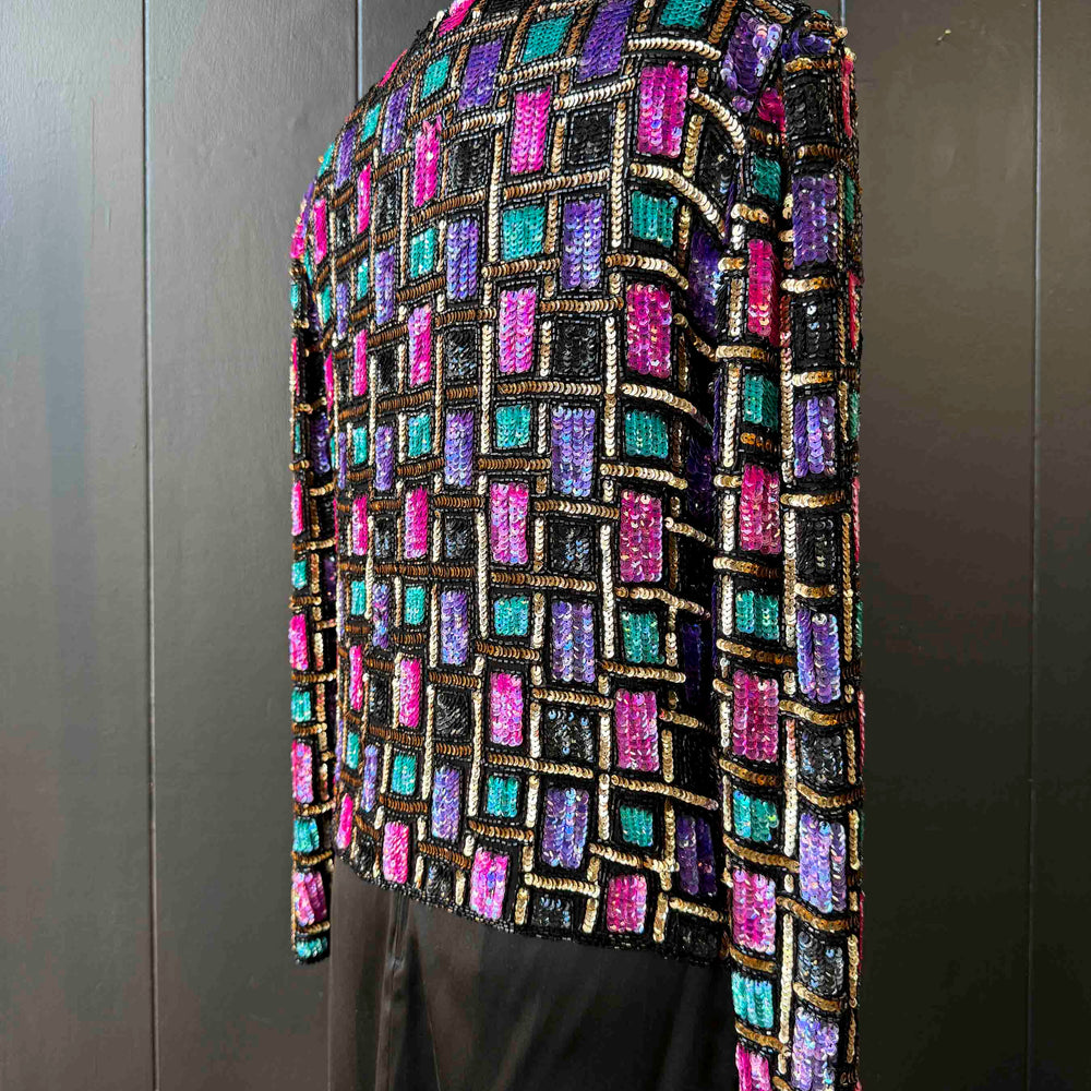 
                      
                        Vintage Sequin Jacket - Size M
                      
                    