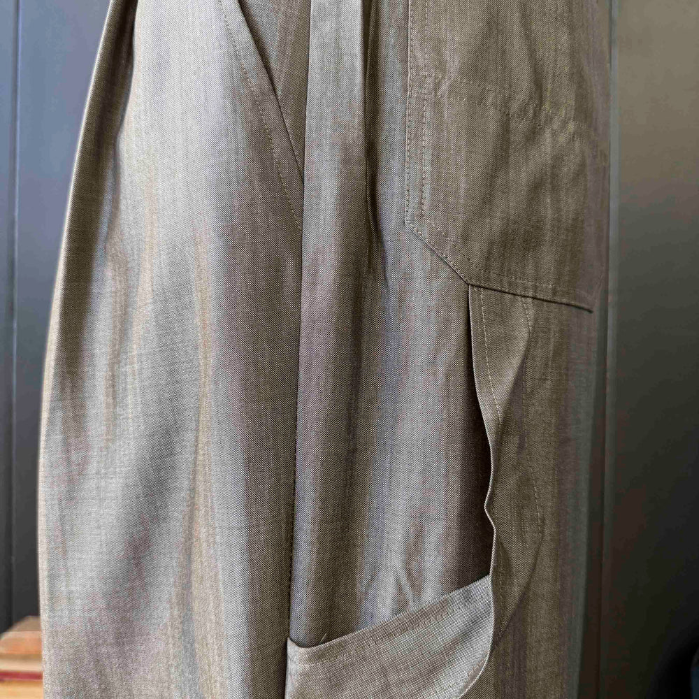 
                      
                        New Max Mara Silk & Linen Carpenter Trouser - Size S
                      
                    