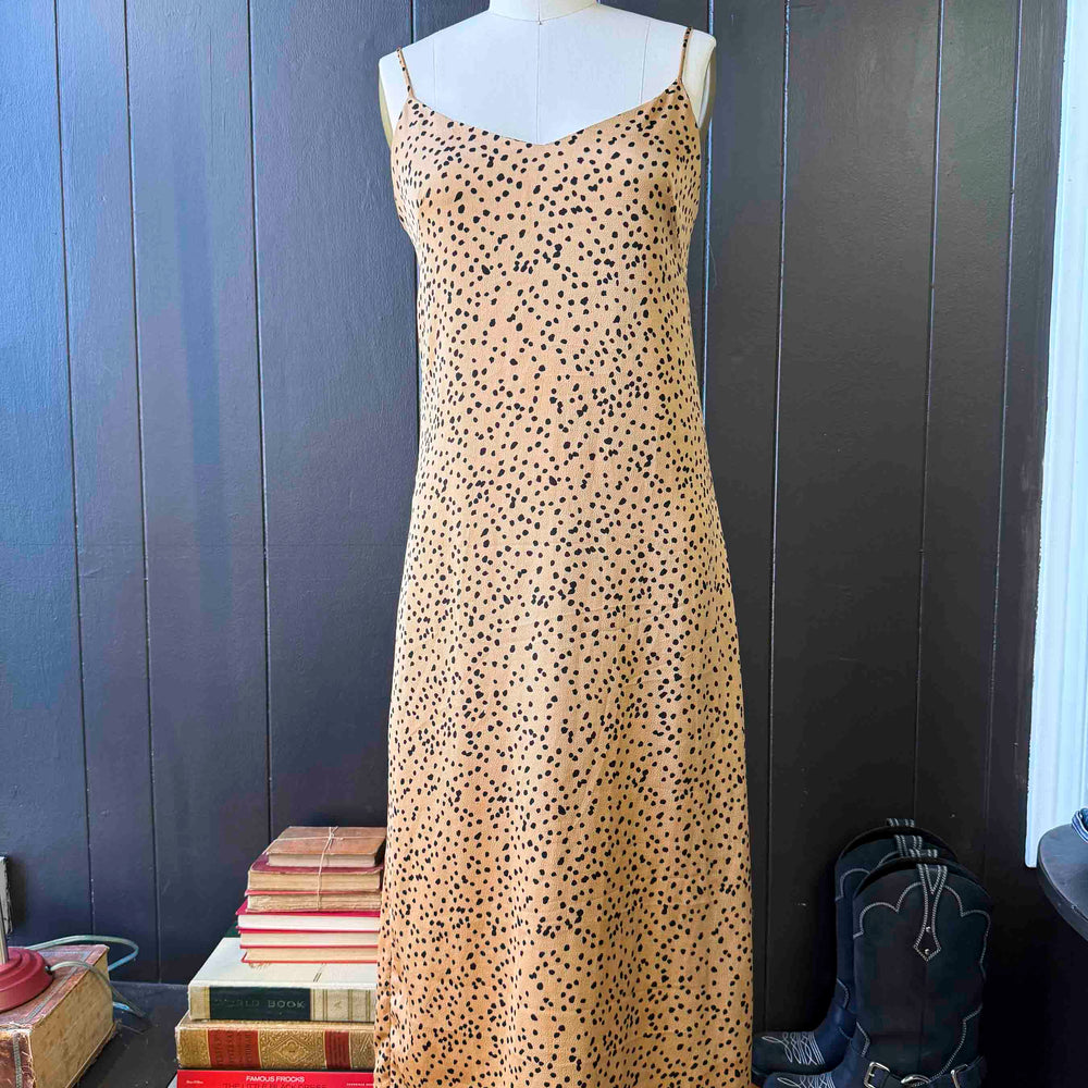Pre-loved Cheetah Slip Dress - Size S