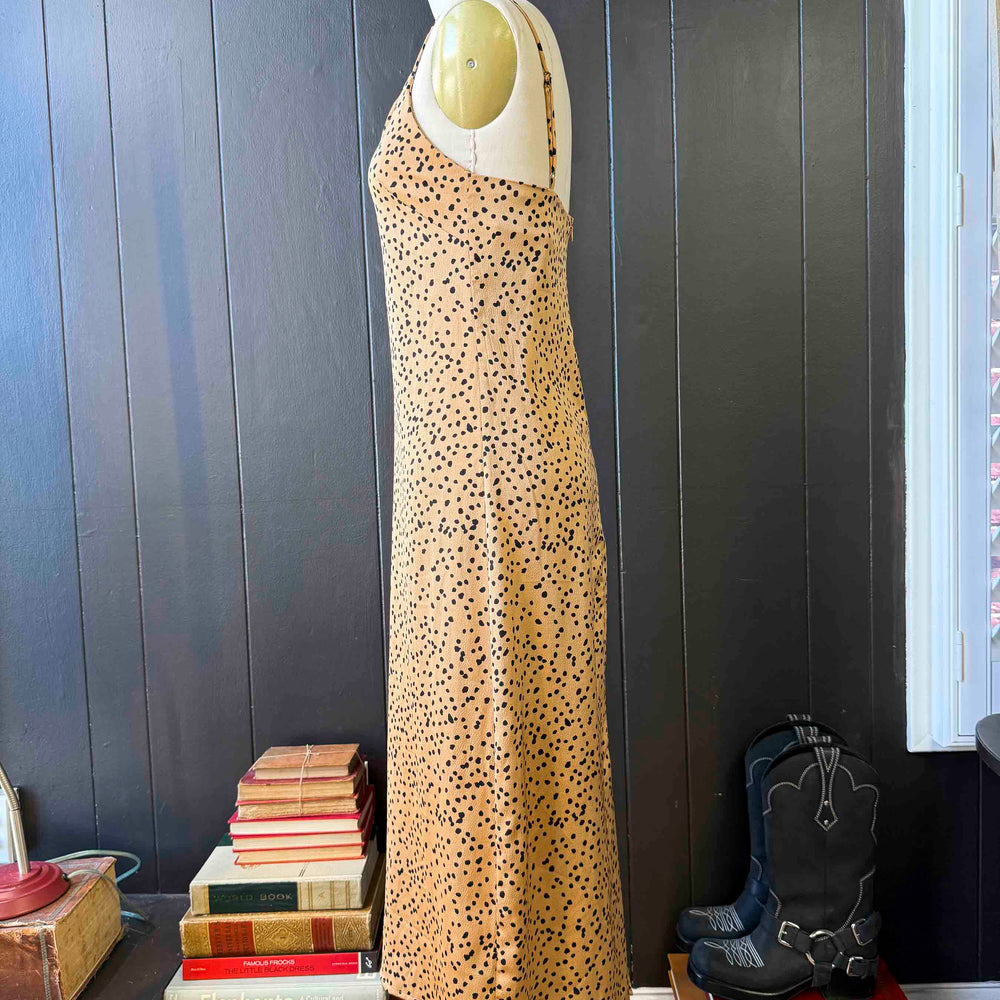 Pre-loved Cheetah Slip Dress - Size S