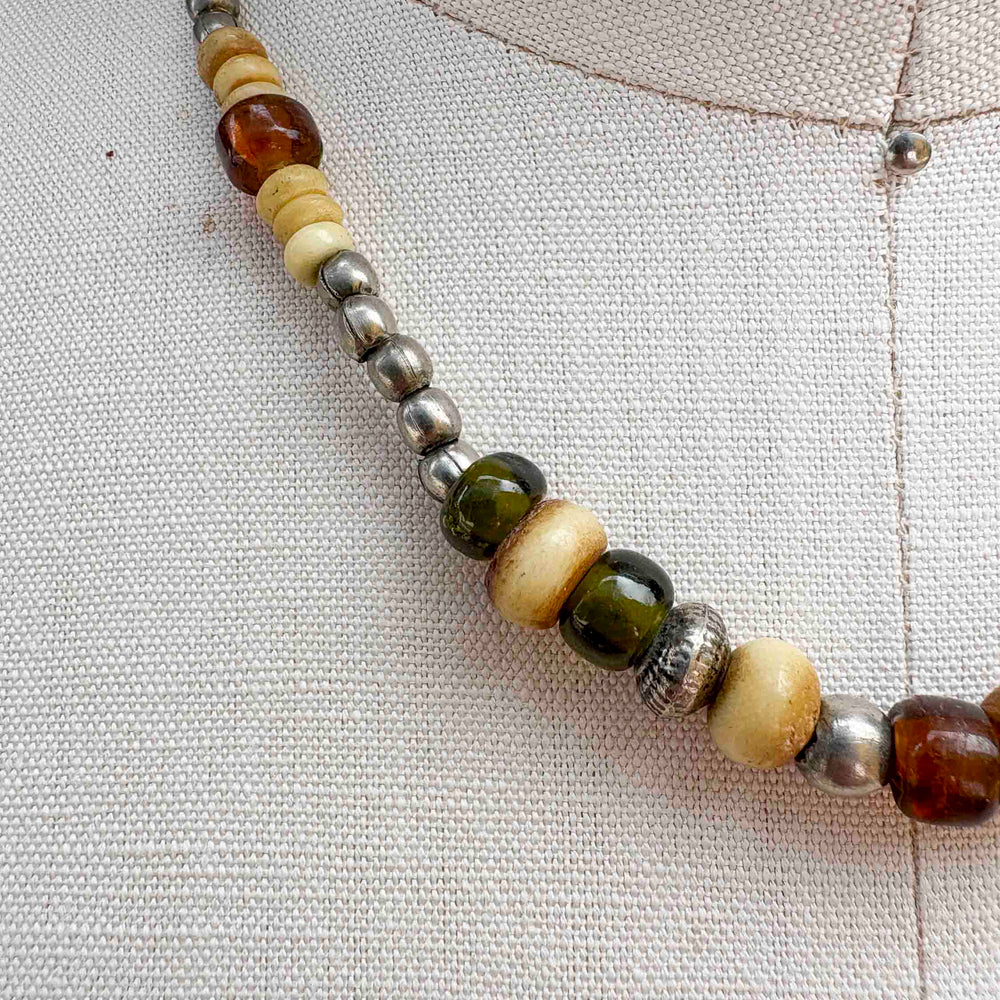 
                      
                        Vintage Bead Necklace
                      
                    