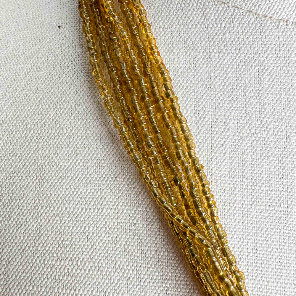 
                      
                        Vintage Gold Painted Lucite Necklace
                      
                    