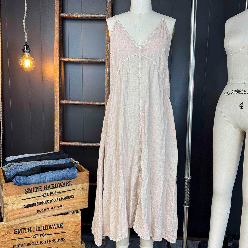 
                      
                        Pre-loved Blush Linen Dress - Size XL
                      
                    