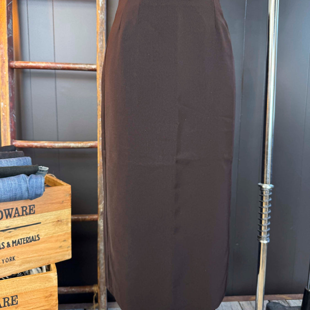 
                      
                        Vintage Briggs Brown Midi Pencil Skirt - Size L
                      
                    