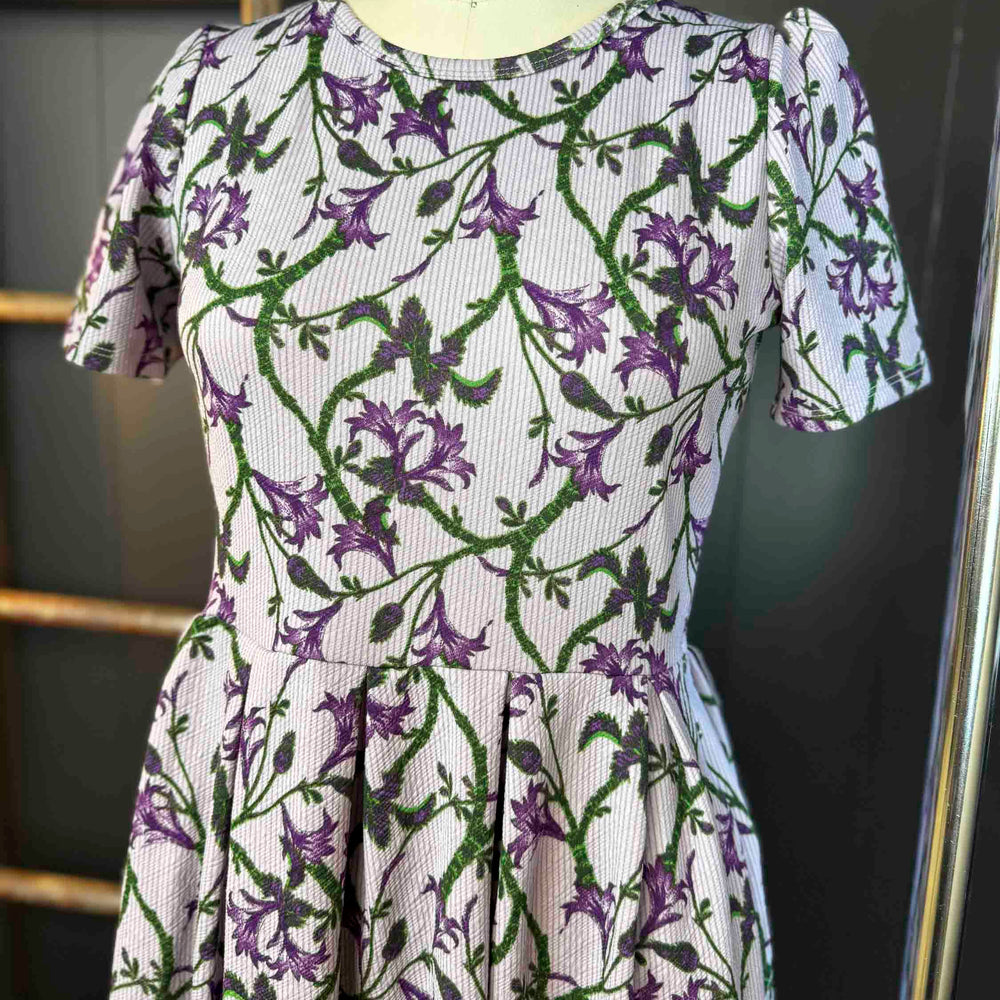 
                      
                        Pre-loved Lavender Floral Midi Dress - Size L
                      
                    
