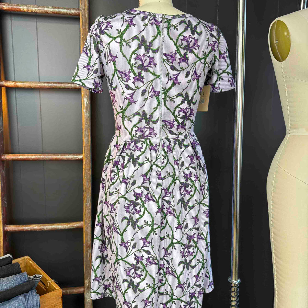 
                      
                        Pre-loved Lavender Floral Midi Dress - Size L
                      
                    