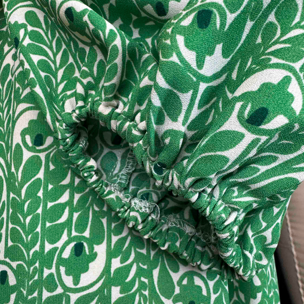 
                      
                        Pre-loved Green Vine Maxi Dress - Size S
                      
                    