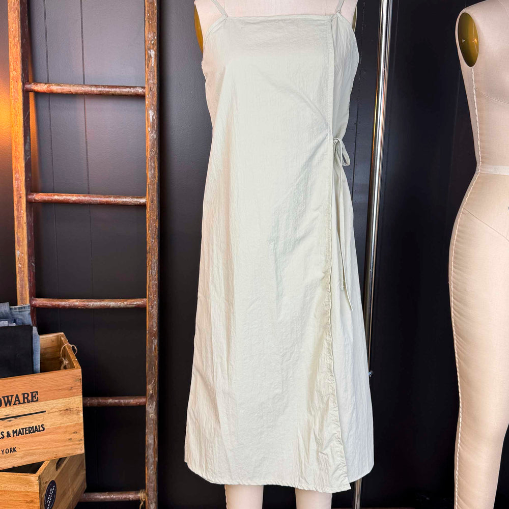 
                      
                        Pre-loved Apron Front Sage Dress - Size S
                      
                    