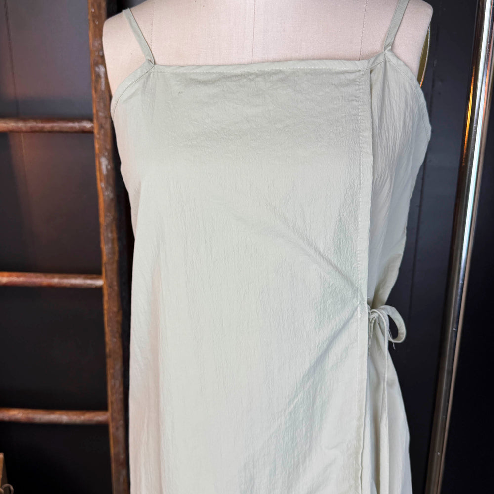 
                      
                        Pre-loved Apron Front Sage Dress - Size S
                      
                    