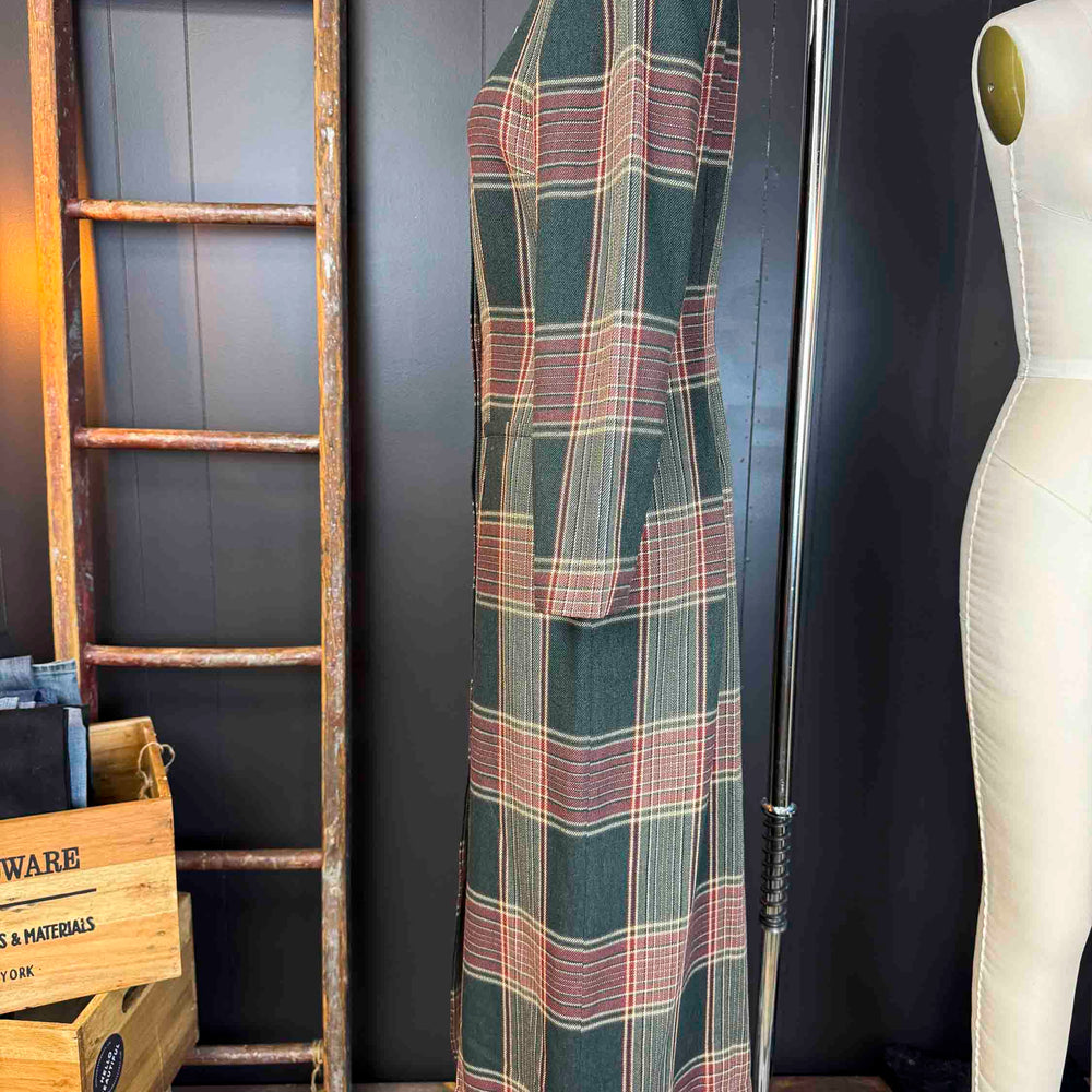 
                      
                        Vintage Plaid Forest Green Dress/Coat - Size XS/S
                      
                    
