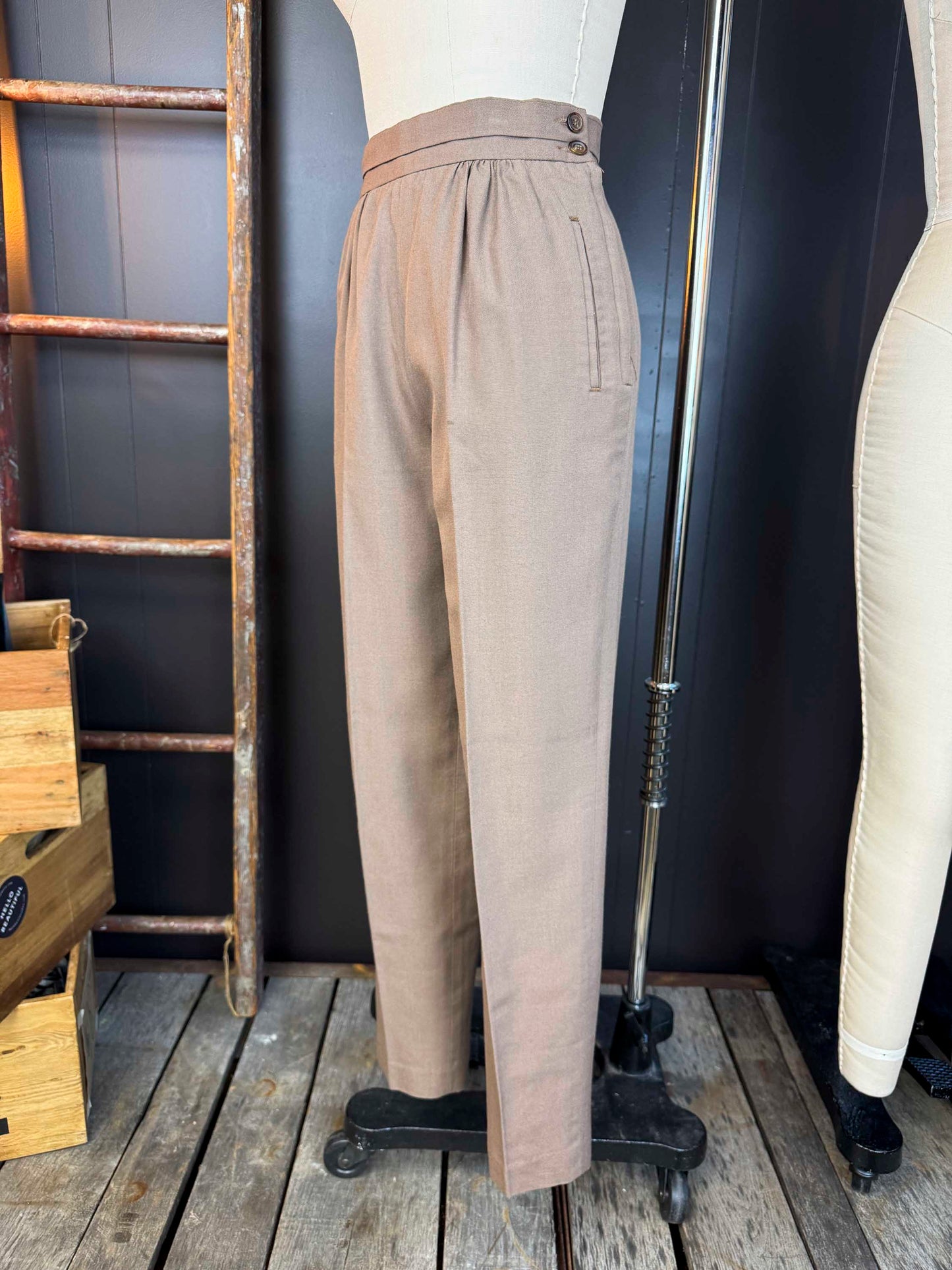 Vintage David N. Latte Trouser - Size XS