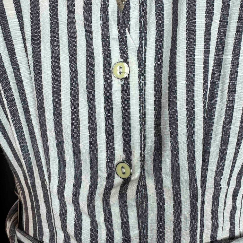 
                      
                        Pre-loved Black and White Striped Poplin Dress - Size XS
                      
                    