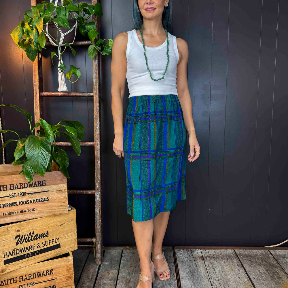 
                      
                        Vintage Handmade Plaid Skirt - Size S
                      
                    