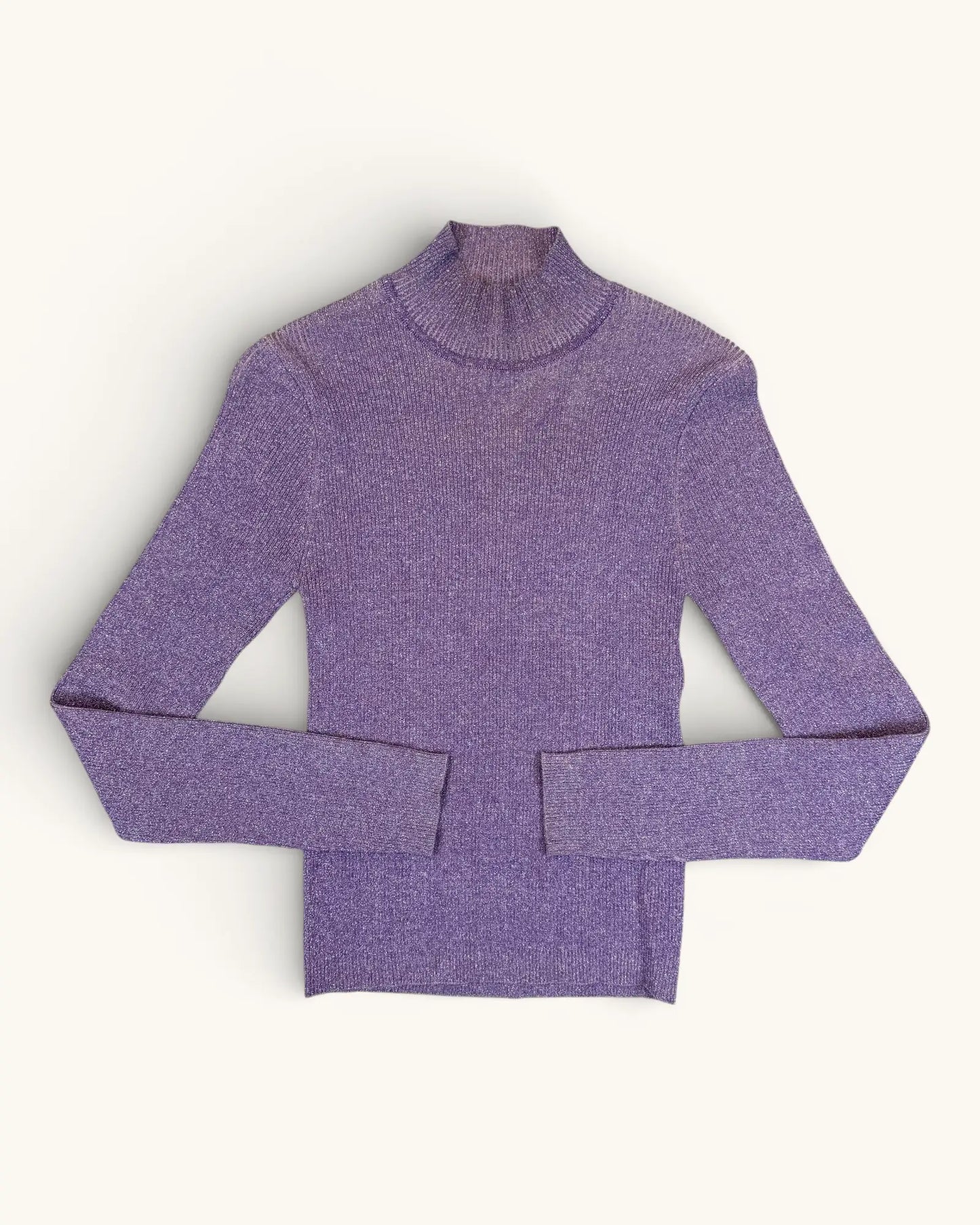 Vintage XOXO Sparkly Ribbed Sweater - Size M