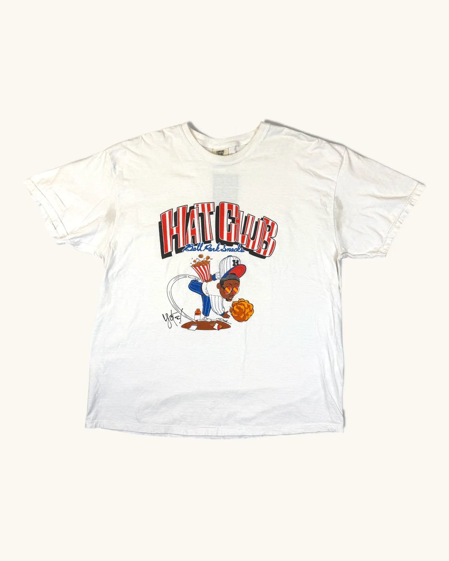 Vintage Hat Club Graphic Tee - Size 2XL