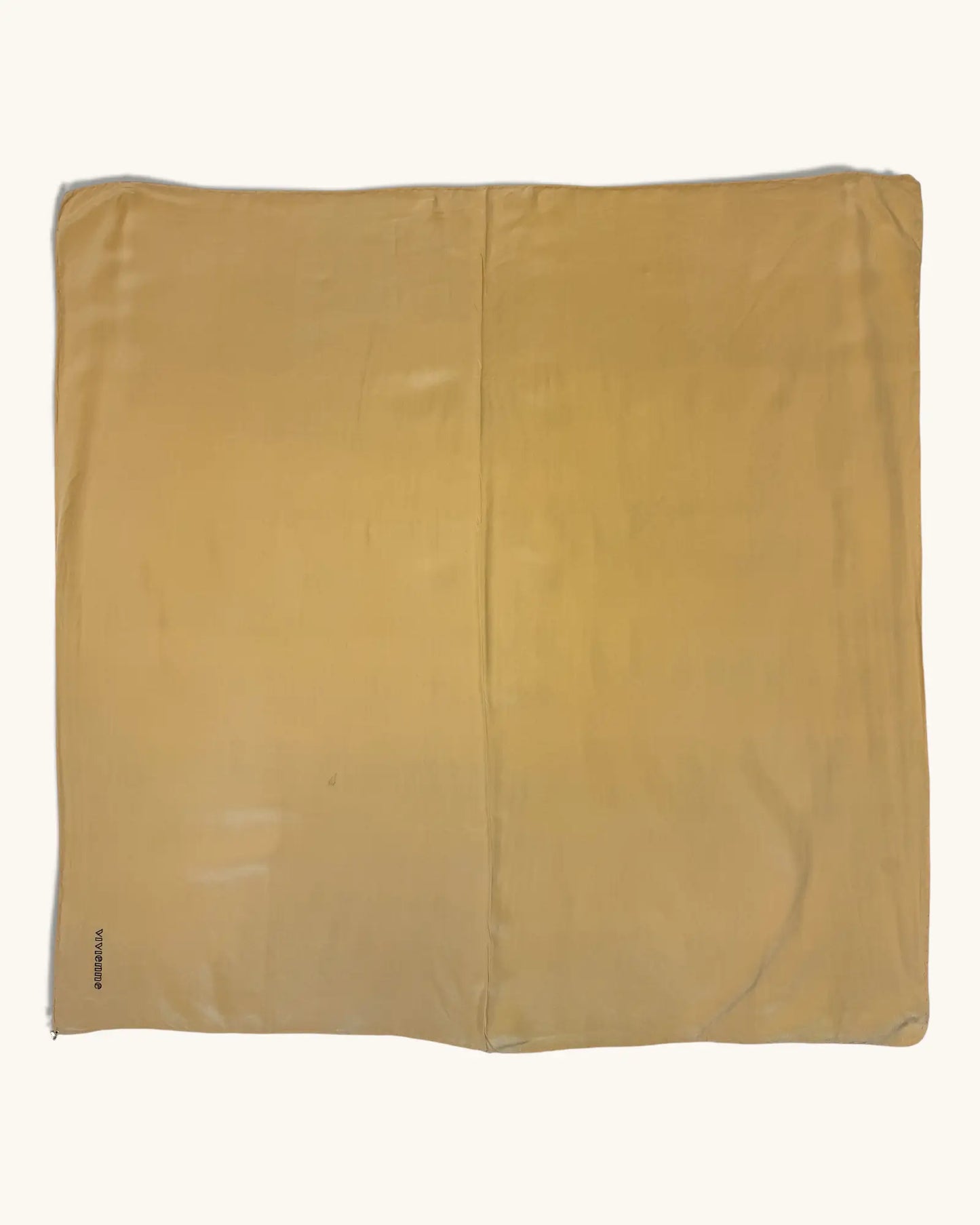 Vintage Peach Vivienne Silk Scarf