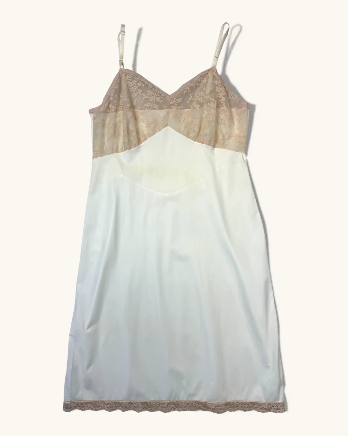 Vintage Van Roalte Lace Slip - Size M