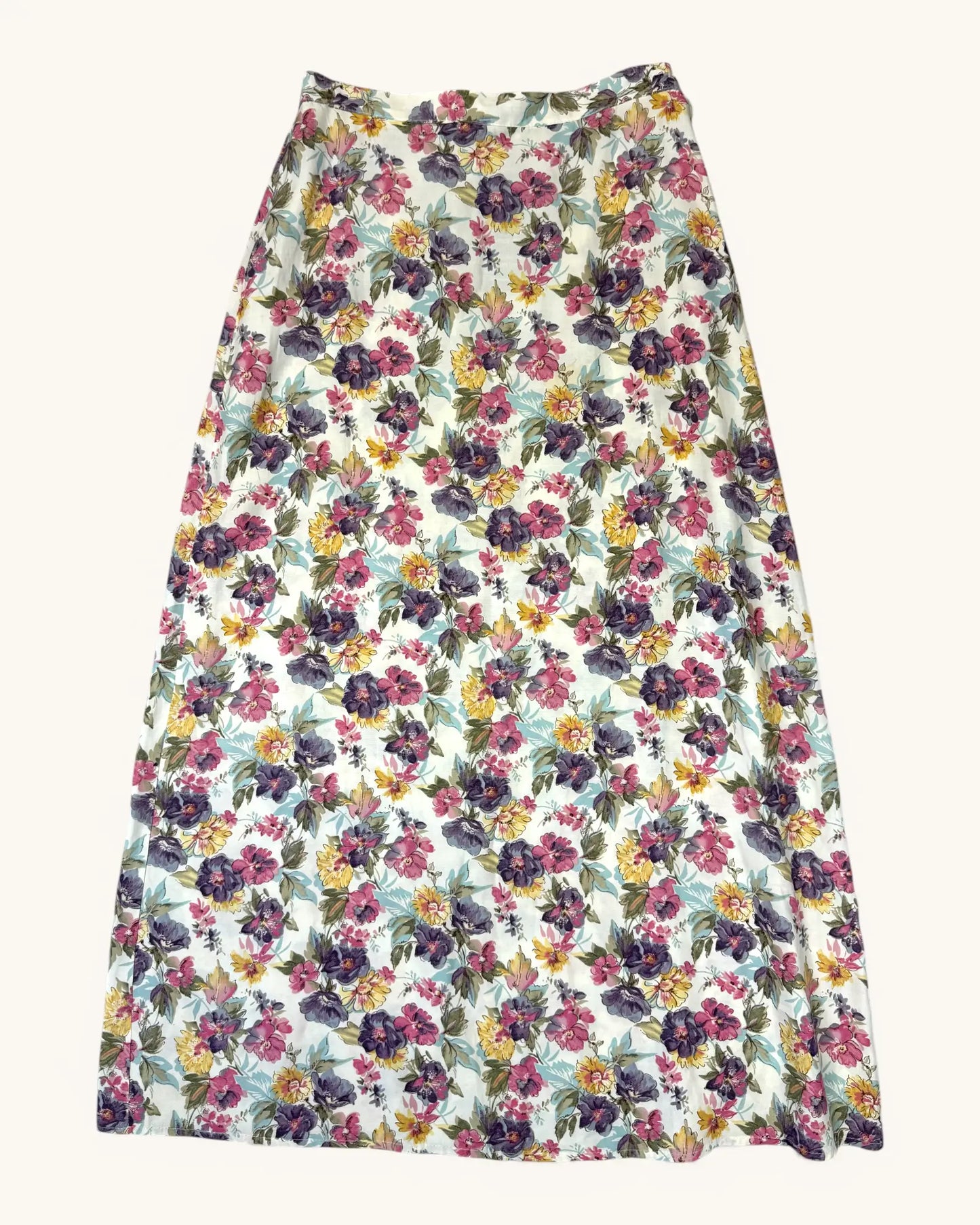 Vintage Sophisticates Floral Skirt - Size S