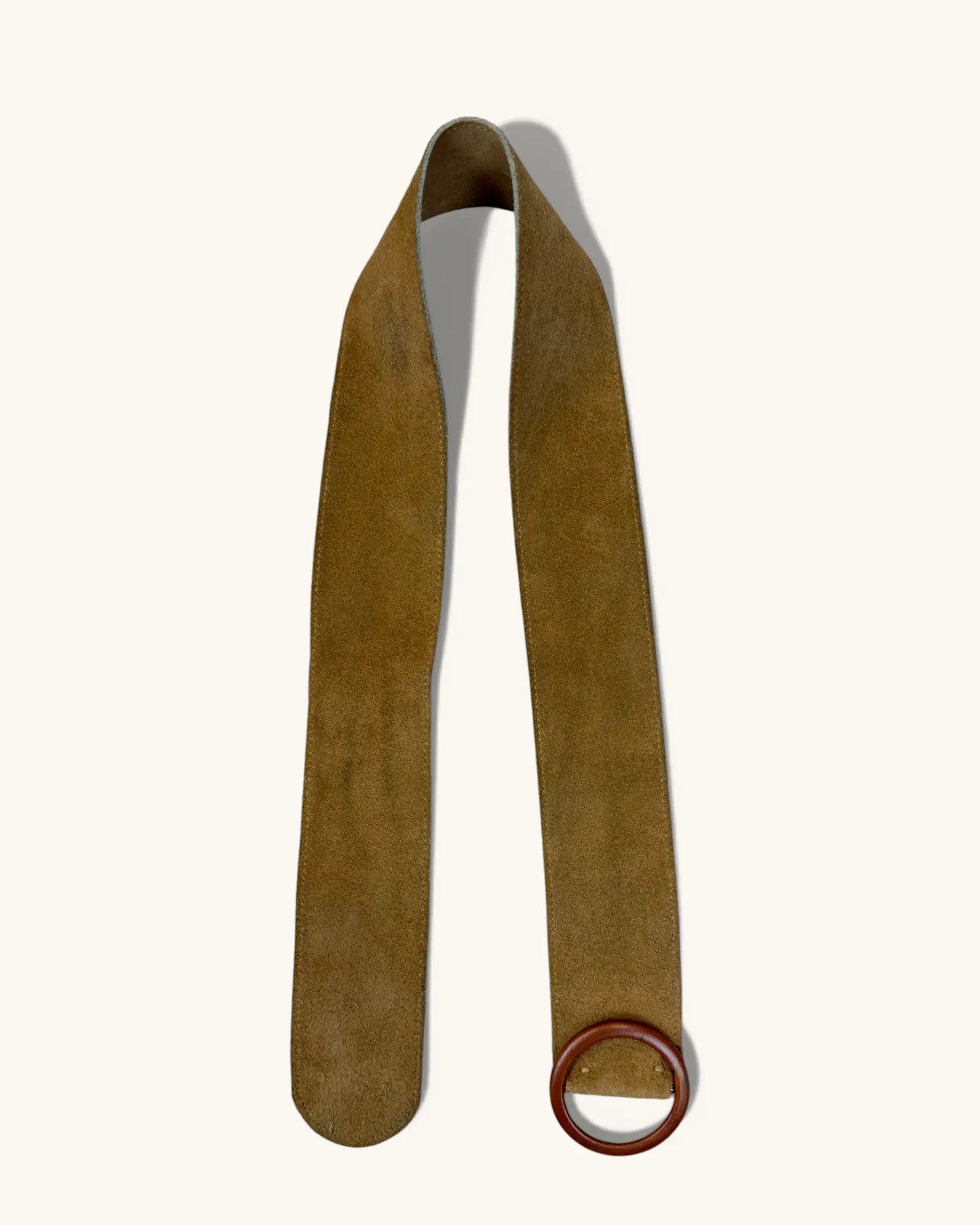 Pre-loved Brown Suede Belt