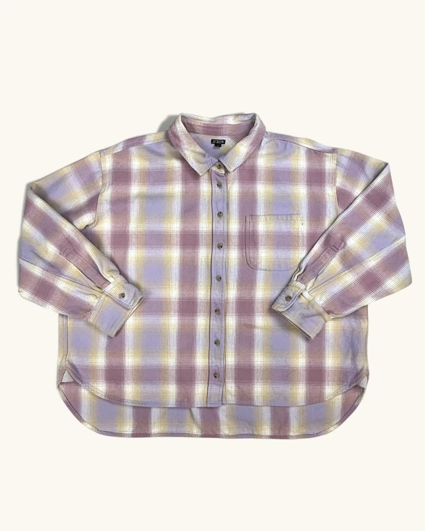 Mode Edit Purple Flannel- Size 2XL