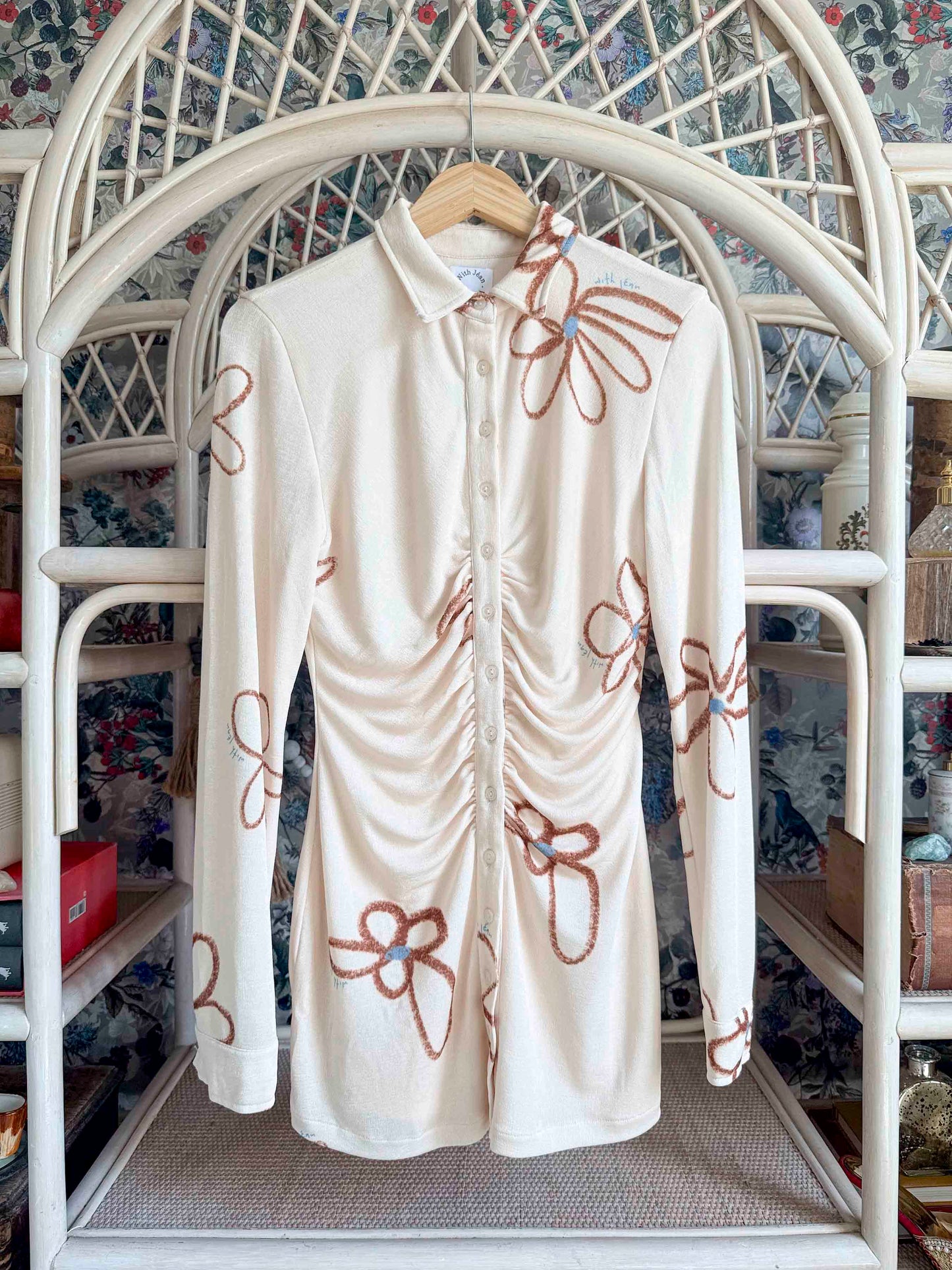 Pre-loved With Jéan Tan Floral Dress - S