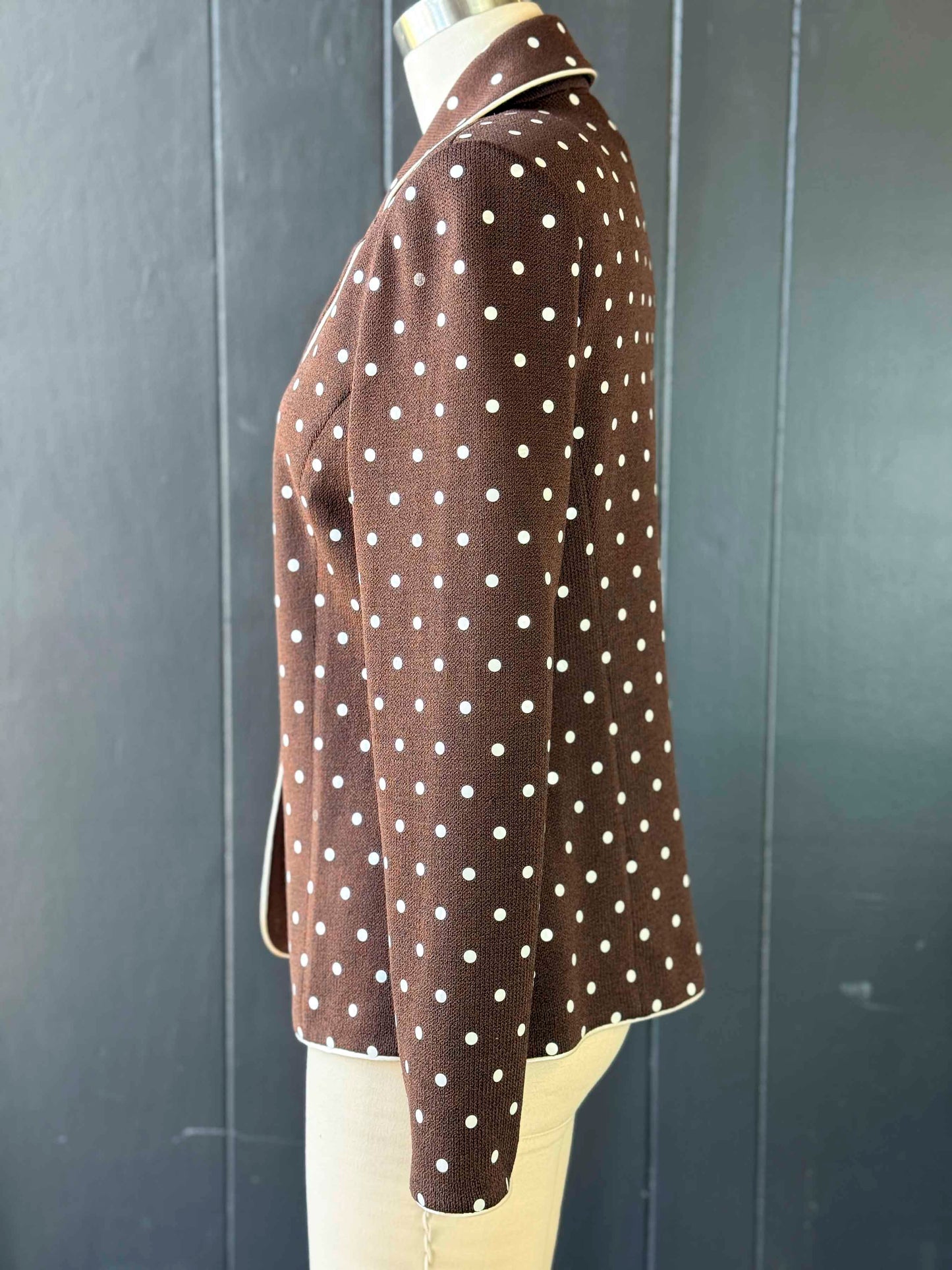 Vintage St. John Couture Dot Blazer - Size S (4)