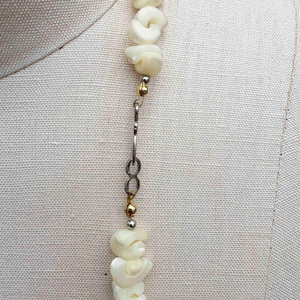 
                      
                        Vintage Mother of Pearl & Stone Necklace
                      
                    
